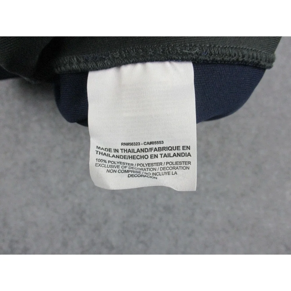 Jordan Jacket Mens Large Blue Gray Dri Fit Jumpman Full Zip Athletic Track Coat